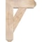 Ekena Millwork Traditional Craftsman Smooth Bracket w/ Offset Brace, Douglas Fir, 7 1/2"W x 22"D x 30"H BKT0806X22X30TRA04SDF - alternate 3